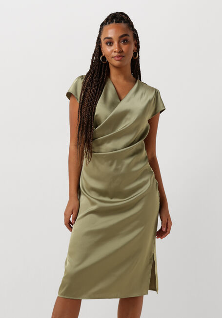 BRUUNS BAZAAR Robe midi RAISELLA NEEMA DRESS en vert - large