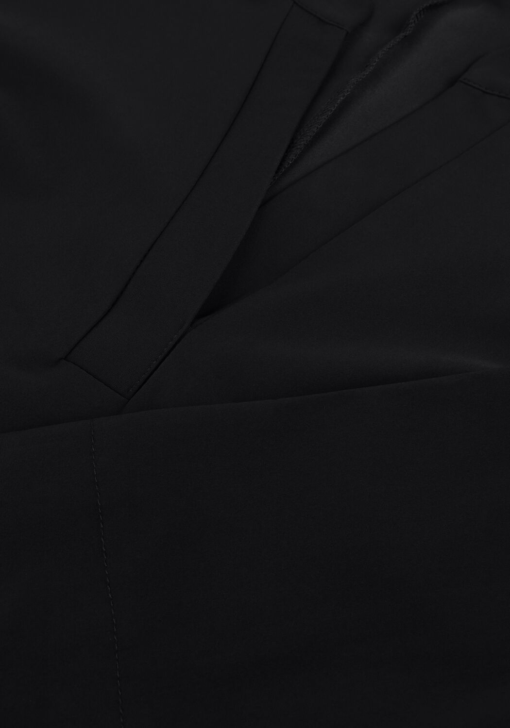 Zwarte STUDIO ANNELOES Midi jurk SIMPLICITY DRESS - large