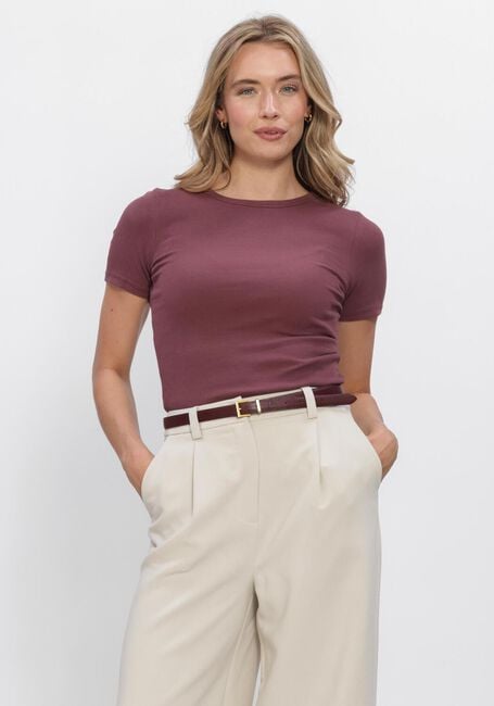 MODSTR&Ouml;M Haut IGORMD SHORT T-SHIRT Bordeaux - large