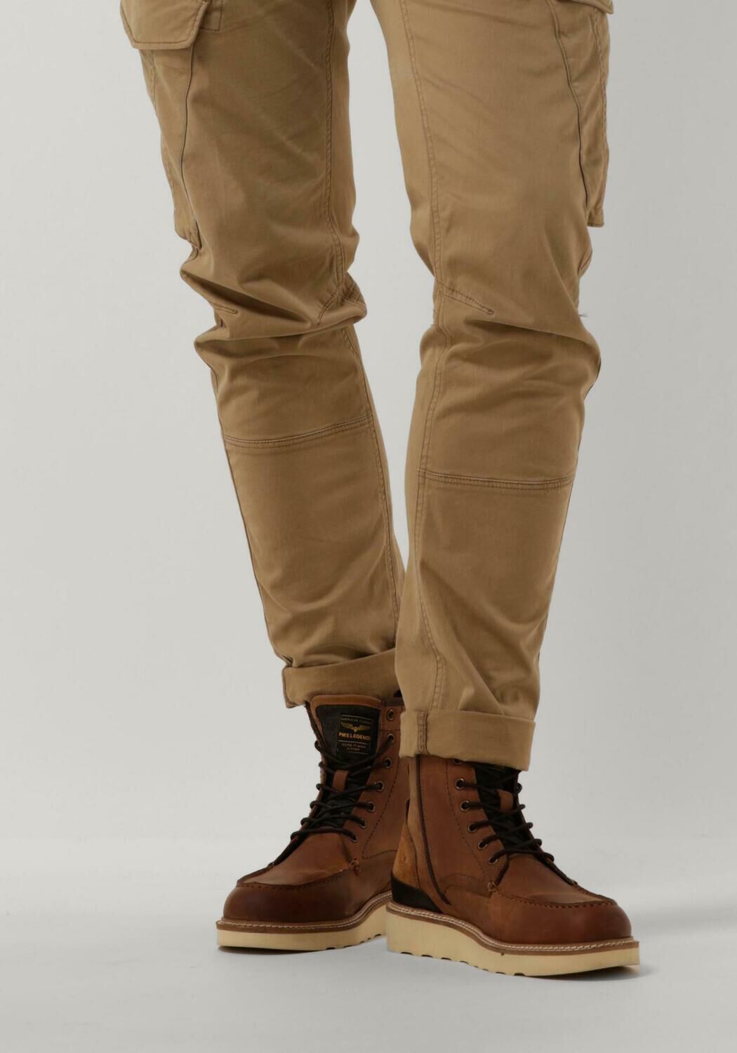 PME LEGEND Bottines &agrave; lacets HAWKSPEED en cognac - large