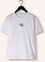 CALVIN KLEIN T-shirt MONOLOGO REGULAR TEE en blanc CALVIN KLEIN T-shirt MONOLOGO REGULAR TEE en blanc - medium