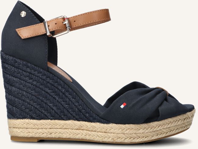 Blauwe TOMMY HILFIGER Espadrilles BASIC OPEN TOE HIGH WEDGE Blauwe TOMMY HILFIGER Espadrilles BASIC OPEN TOE HIGH WEDGE - large