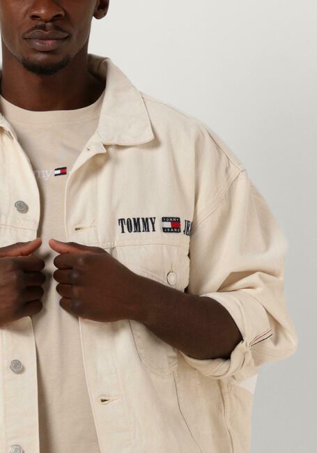 TOMMY JEANS Veste en jean AIDEN OVERSIZED DNM JAKT BG7095 en beige - large