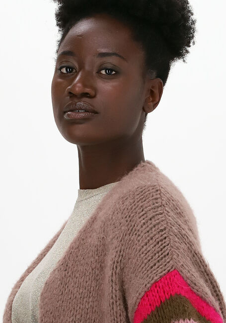 SUMMUM Gilet PUFFLY SLEEVE CARDIGAN VOLUMIO en multicolore - large