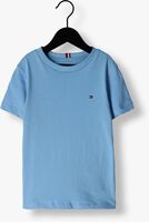 Lichtblauwe TOMMY HILFIGER T-shirt ESSENTIAL COTTON TEE S/S - medium