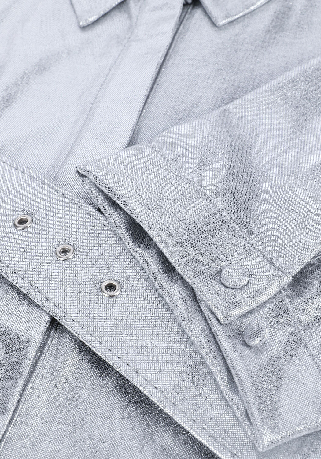 Zilveren EST'SEVEN Maxi jurk DRESS TO IMPRESS - large