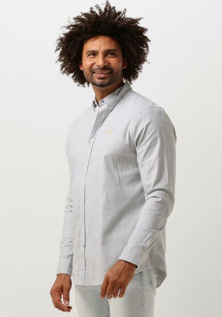 SCOTCH & SODA Chemise décontracté ESSENTIAL OXFORD STRIPE SHIRT Olive - large