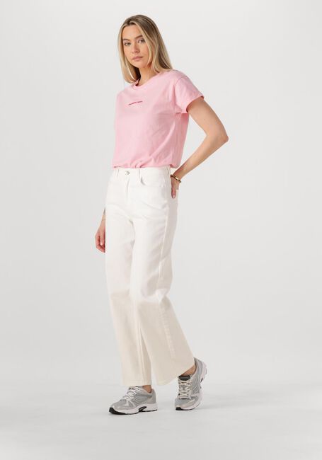 COLOURFUL REBEL T-shirt UNI LOGO BOXY TEE en rose - large