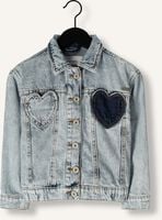 Lichtblauwe VINGINO Spijkerjas TORI HEART Lichtblauwe VINGINO Spijkerjas TORI HEART - medium