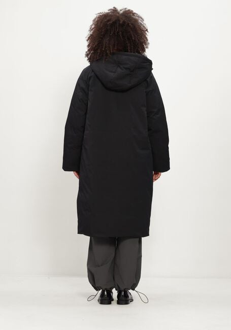 Zwarte OBJECT Gewatteerde jas OBJKELYN L/S RE LONG JACKET NOOS - large