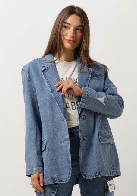 ALIX THE LABEL Blazer LADIES WOVEN DENIM BLAZER en bleu - large