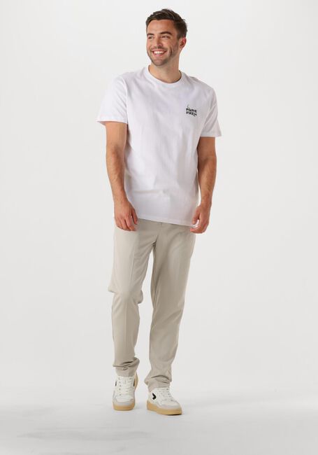 PURE PATH Pantalon REGULAR FIT SMART PANTS en beige - large