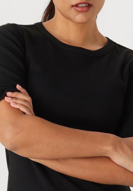 Zwarte WITHBLACK Top WBLLULLU SS TEE - large