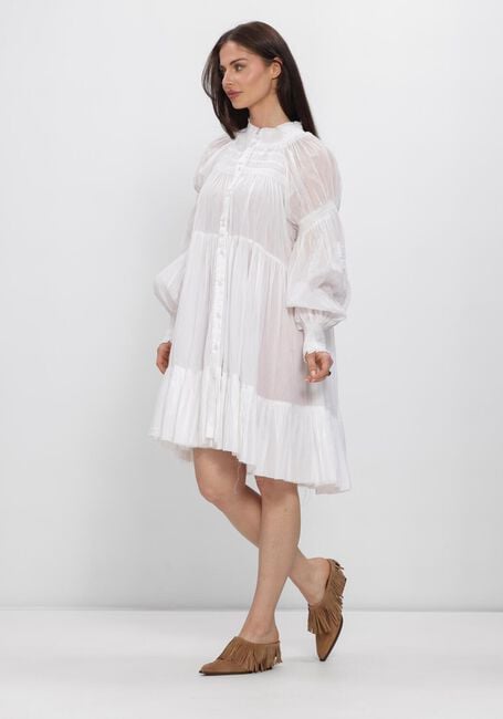 Witte MES DEMOISELLES Mini jurk LANGELIQUE - large