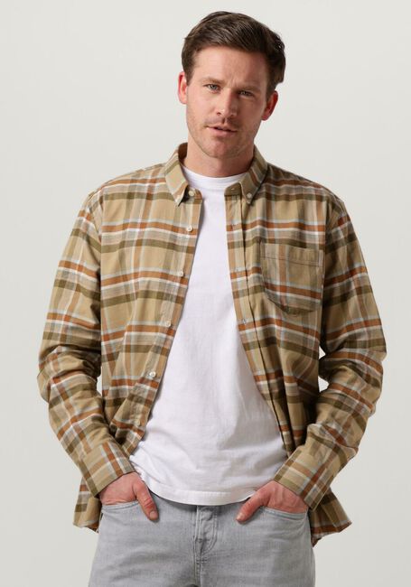 Khaki FORÉT Casual overhemd HORNET SHIRT - large