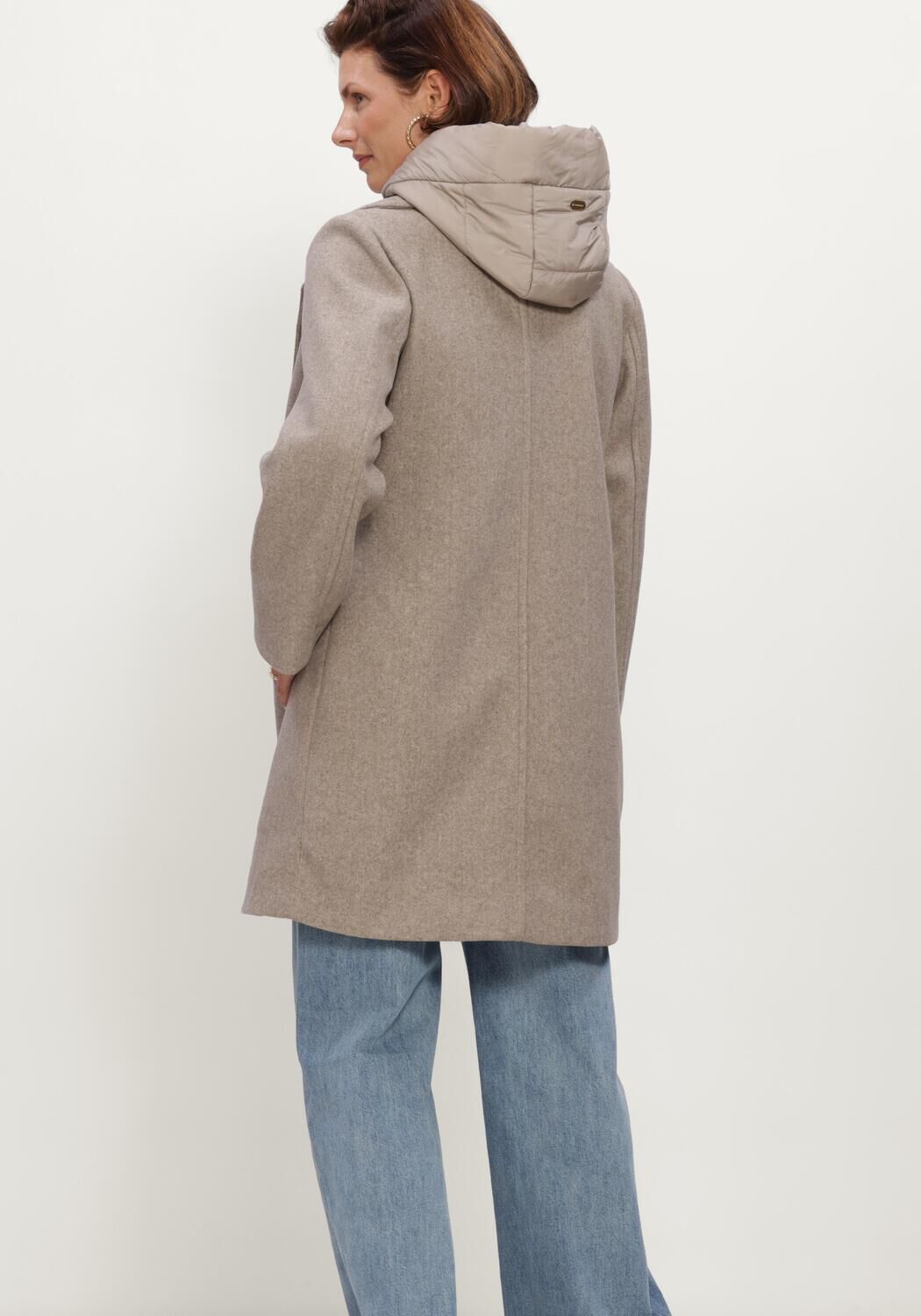 BEAUMONT Manteau ELVIRA COAT en beige - large