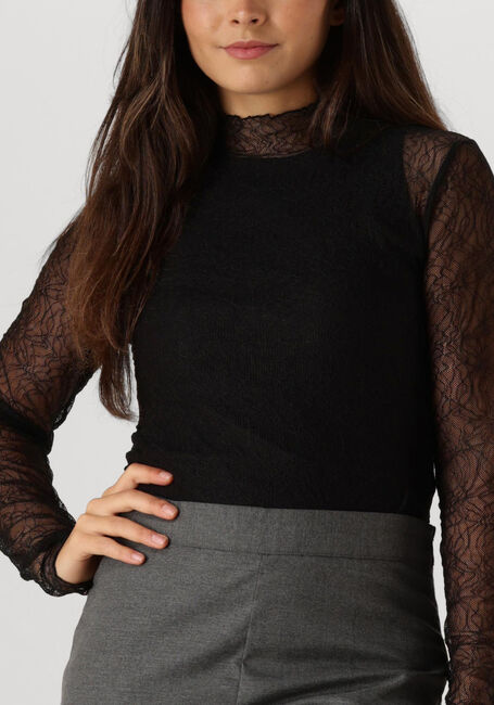 GESTUZ LAIAGZ LACE BLOUSE Hauts & T-shirts en noir - large