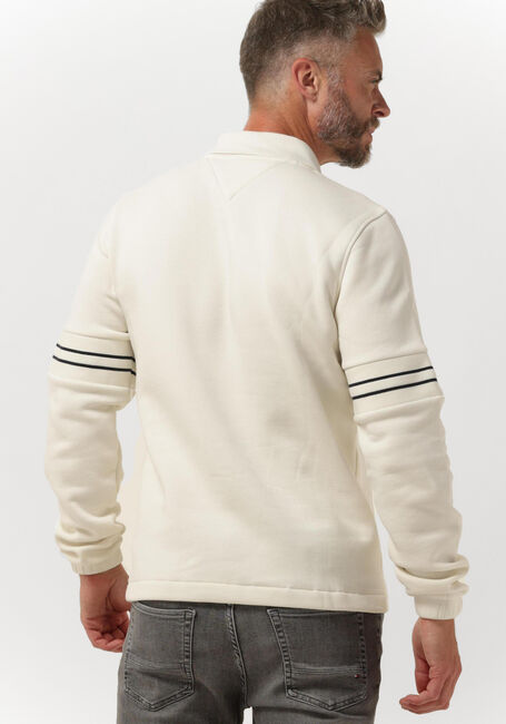 TOMMY HILFIGER Pull MIXED TYPE POPOVER SWEATSHIRT en beige - large