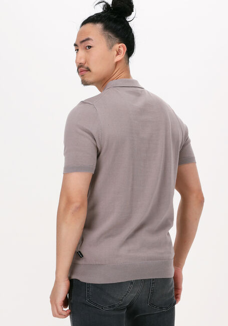 SAINT STEVE Polo CHRIS en taupe - large