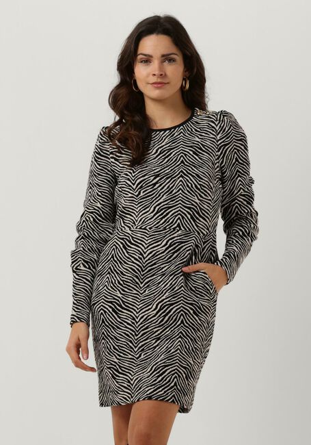 VANILIA Mini robe ZEBRA GOLD MINI en noir - large