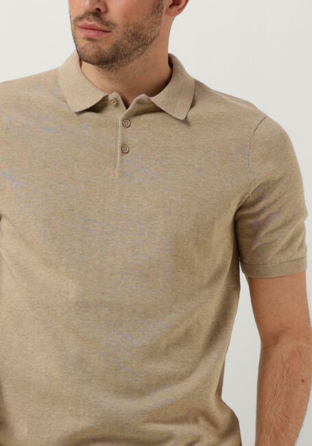 SAINT STEVE Polo CHRIS en beige - large