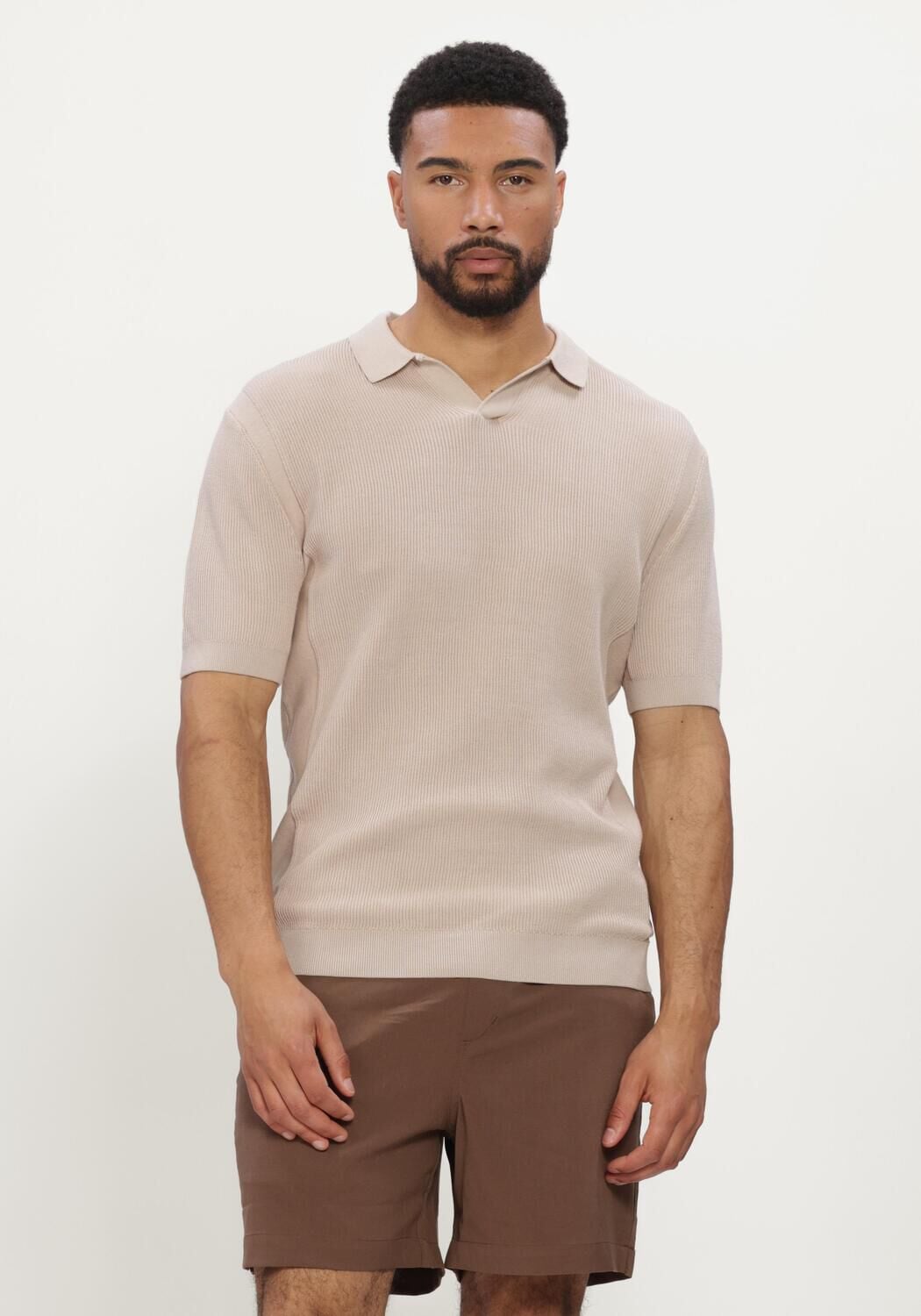 Beige SAINT STEVE Polo EVAN-S - large
