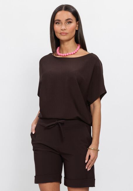 STUDIO ANNELOES Pull Lenti pullover en marron - large