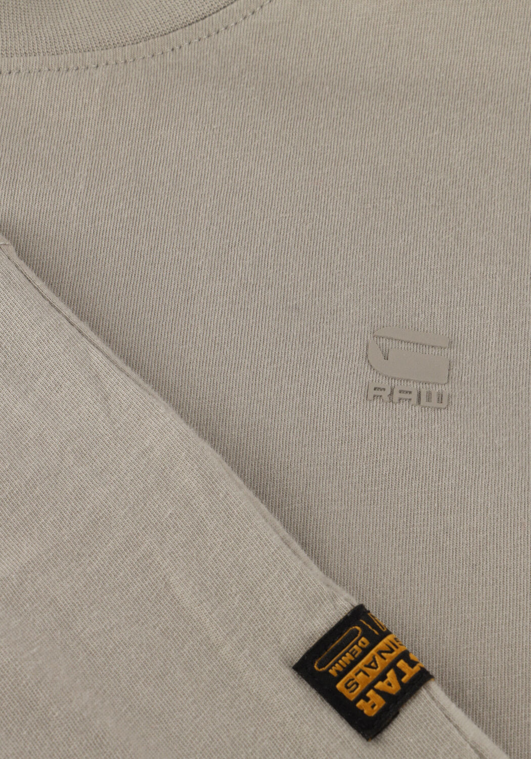 Khaki G-STAR RAW T-shirt LASH R T S\S - large