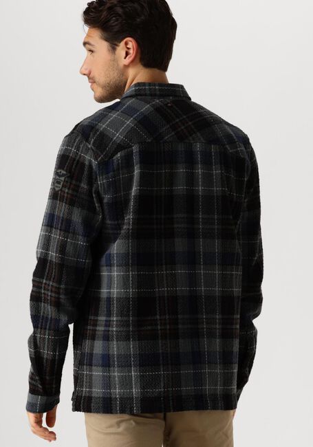 PME LEGEND Chemise décontracté LONG SLEEVE SHIRT DOBBY MATTWEAVE en gris - large