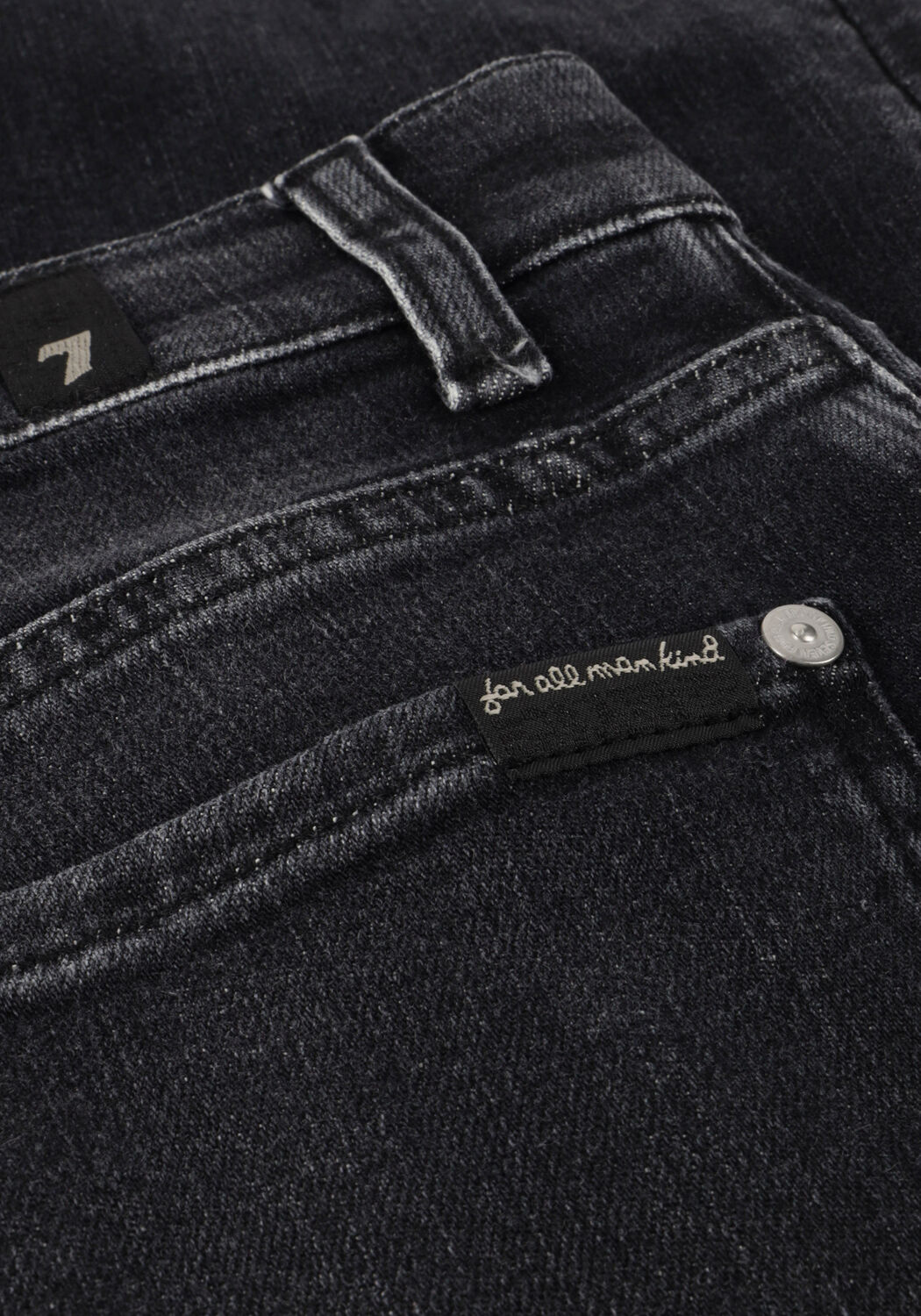 Zwarte 7 FOR ALL MANKIND Bootcut jeans BOOTCUT BLACKY - large