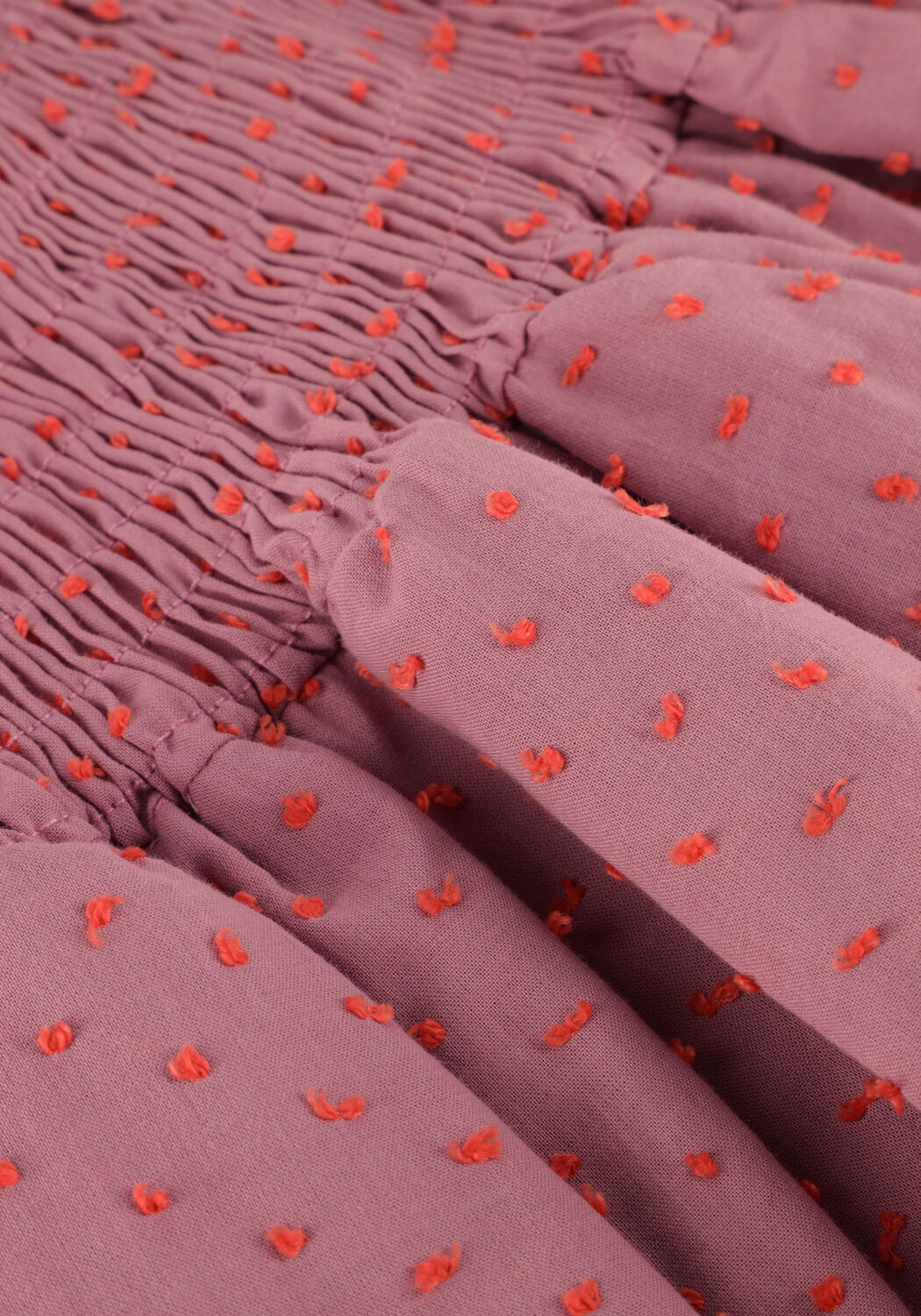 PETIT BLUSH Mini-jupe MINI SMOCK SKIRT en rose - large