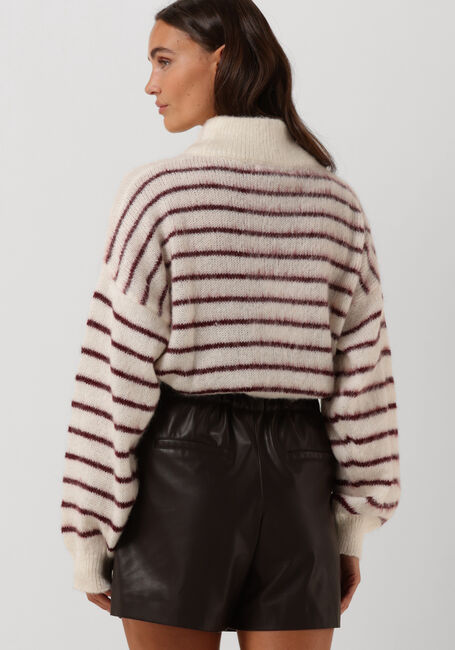 AMAYA AMSTERDAM Col roulé JANE KNITWEAR Bordeaux - large