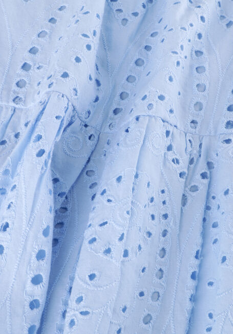 Lichtblauwe Y.A.S. Mini jurk YASHOLI LS DRESS S. - large