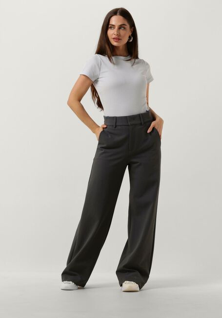 Lichtblauwe VANILIA Top RIB BASIC T-SHIRT - large