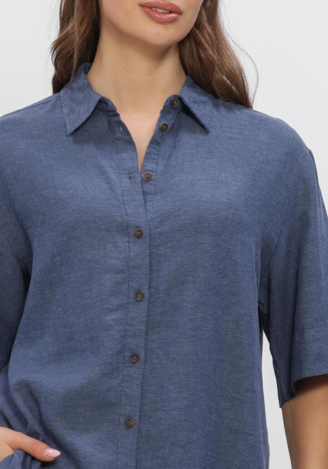 MSCH COPENHAGEN MSCHVIANA GINIA 3/4 SHIRT Blouses en bleu - large