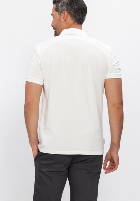 CAST IRON Polo SLIM FIT FINE PIQUE ESSENTIAL en blanc - large