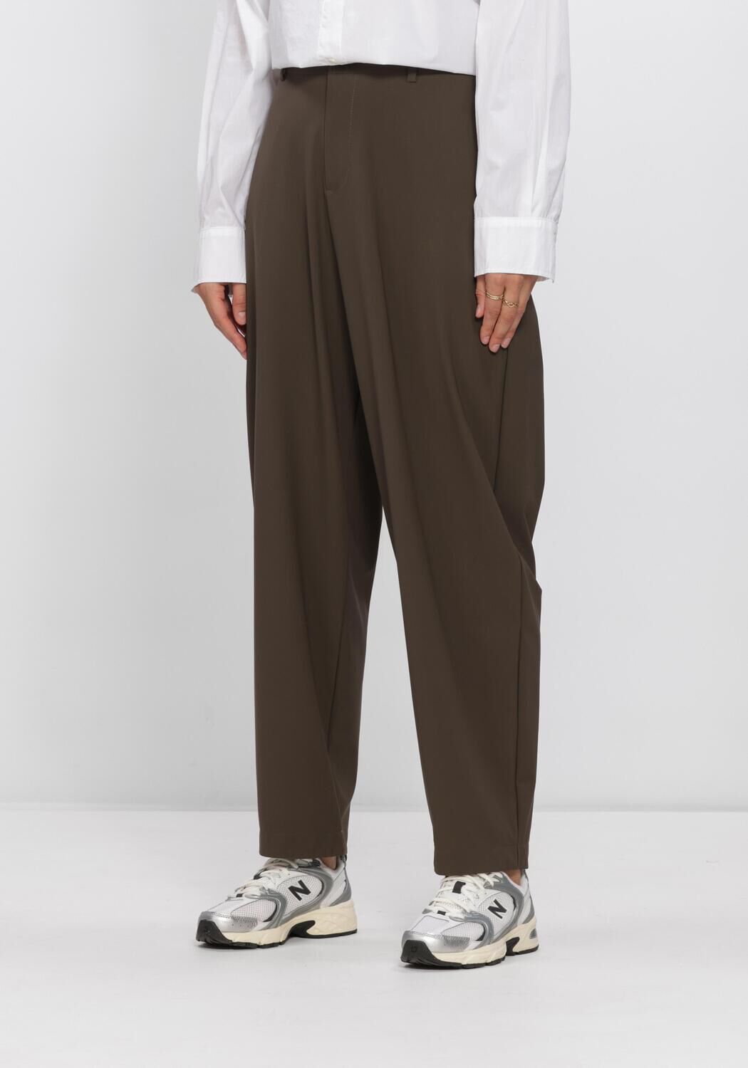 PENN & INK Pantalon W26N1772 Olive - large