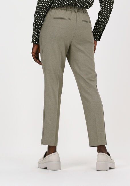 MOS MOSH Pantalon GERRY TWIGGY MELANGE PANT en vert - large