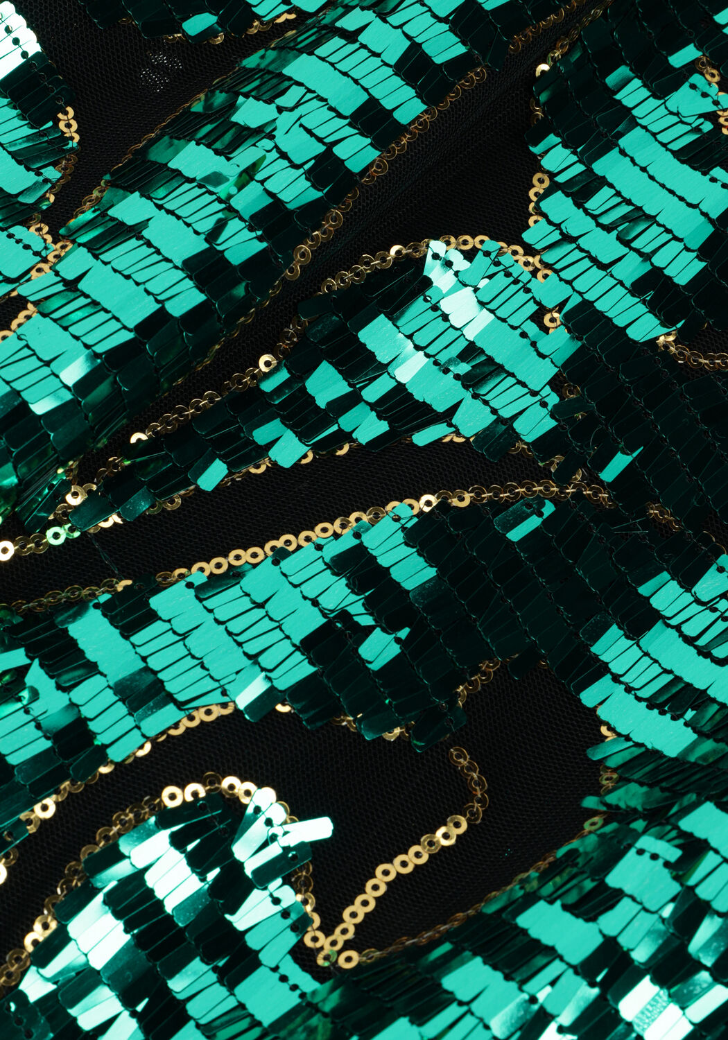 Groene SILVIAN HEACH Mini jurk VESTIT.CORTO / DRESS GLITTER - large