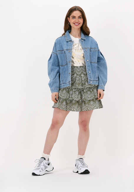 COLOURFUL REBEL T-shirt CLRLF RBL TOUR FOIL CLASSIC TEE en beige - large