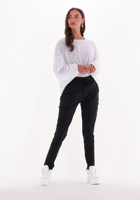 10DAYS Pantalon BANANA PANTS SOFT SCUBA en noir - large