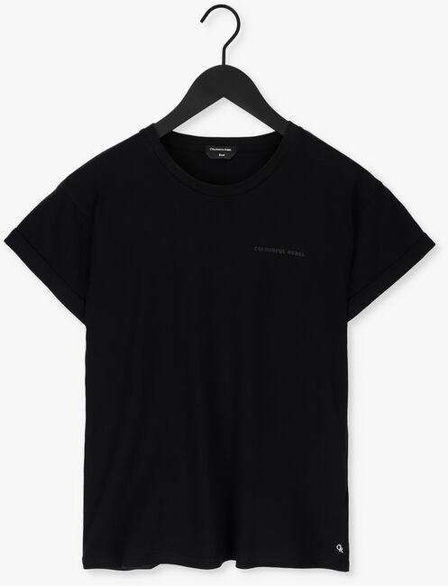 COLOURFUL REBEL T-shirt PARADISE ESCAPE BOXY TEE en noir - large