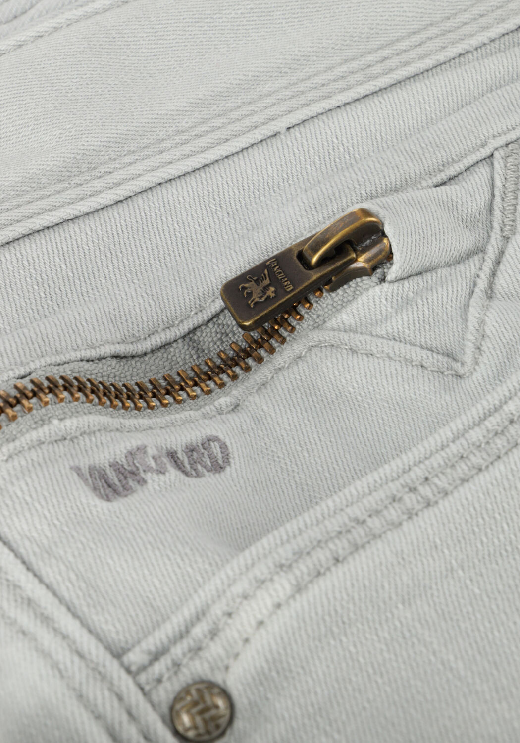 VANGUARD Slim fit jeans V850 RIDER COLORED FIVE POCKET en gris - large