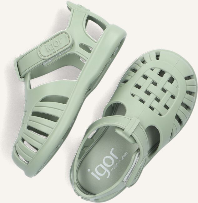 Groene IGOR Sandalen TOBBY SOLID Groene IGOR Sandalen TOBBY SOLID - large