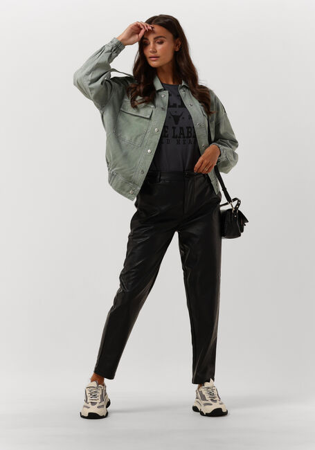 ALIX THE LABEL LADIES KNITTED ALIX T-SHIRT - large