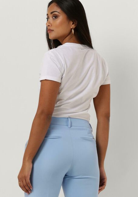 LIU JO T-shirt JERSEY JEWEL NECK T-SHIRT en blanc - large