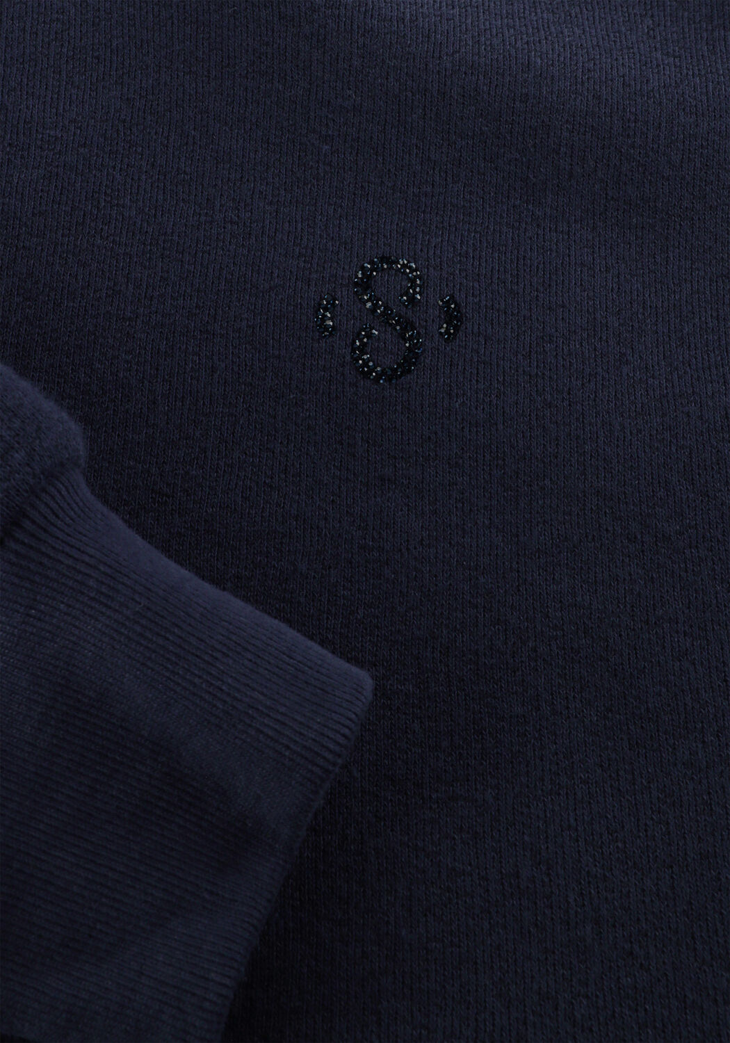 SUMMUM Pull SWEATSHIRT SOFT SWEAT Bleu fonc&eacute; - large