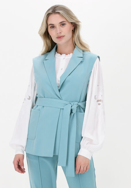 YDENCE Gilet GILET DANIQUE Turquoise - large