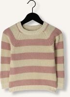 LIL' ATELIER Pull NMFEMLEN LS KNIT STRIPE LIL Rose clair LIL' ATELIER Pull NMFEMLEN LS KNIT STRIPE LIL Rose clair - medium