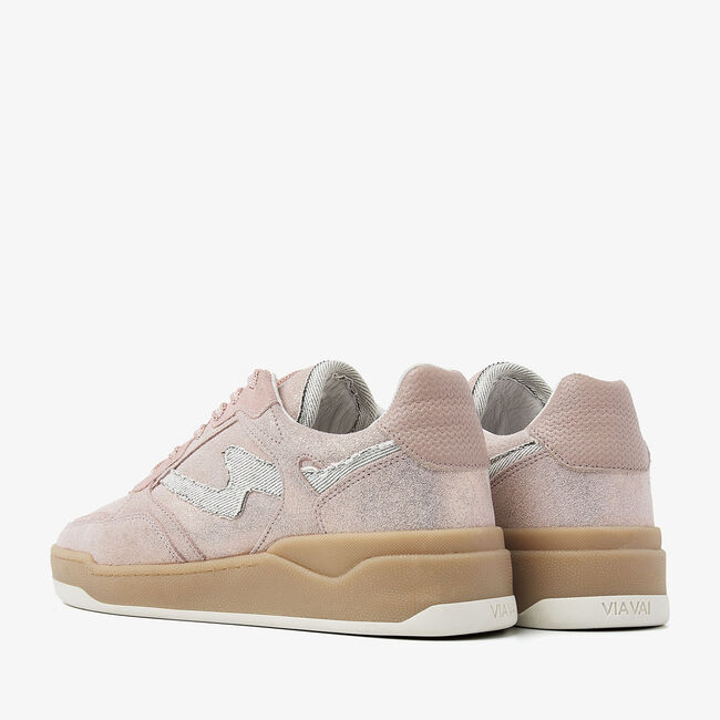 VIA VAI Baskets basses SAM LEVI en rose - large